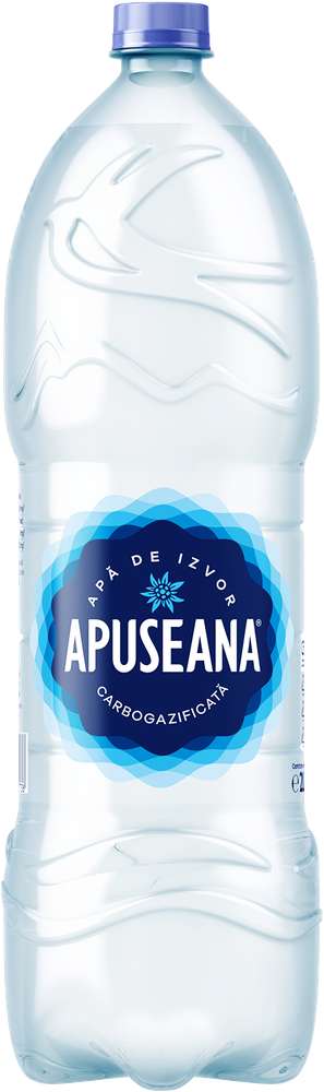 Apuseana Apă de izvor carbogazificată 2L