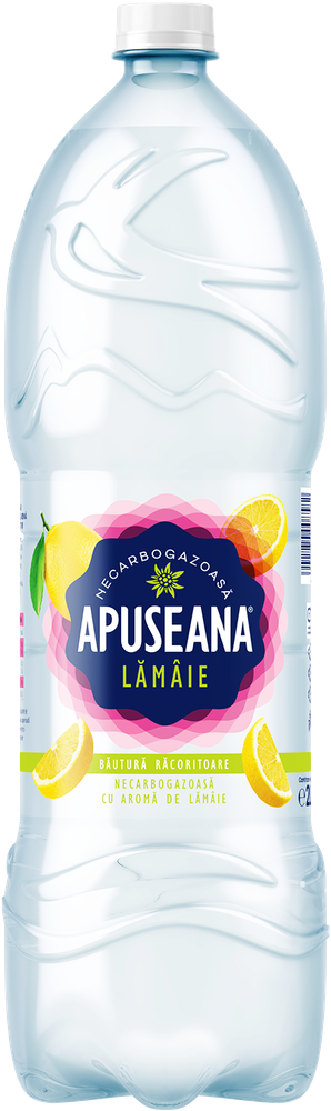 Apă aromatizată plată cu gust de lămâie 2L